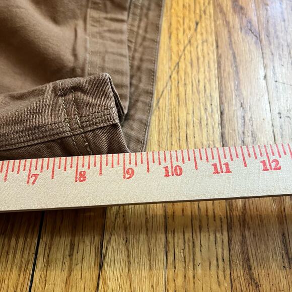 Duluth Trading Cargo Shorts Mens 46 Brown Flex Fire Hose Work 9” Inseam - Picture 10 of 11